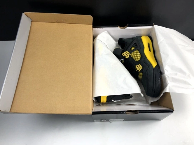 Rep TBK Retro 4 Thunder Jordan Air 308497-008 0706